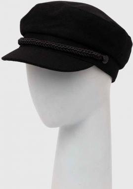 Vlnená čiapka Lauren Ralph Lauren čierna farba, vlnený, 454953637