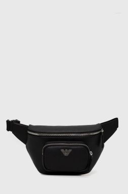 Ľadvinka Emporio Armani čierna farba, Y4O238 Y138E
