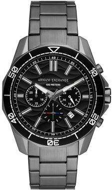 Hodinky Armani Exchange pánske, šedá farba