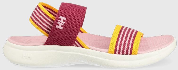 Sandále Helly Hansen Risor dámske, ružová farba, na platforme, 11792
