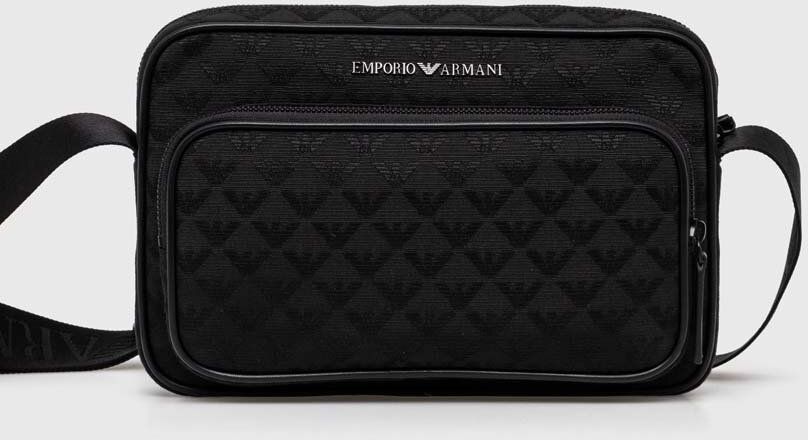 Malá taška Emporio Armani čierna farba, Y4M403 Y022V