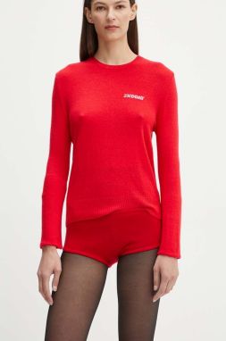 Herskind Panties červená farba, jednofarebné, stredne vysoký pás, 5240969