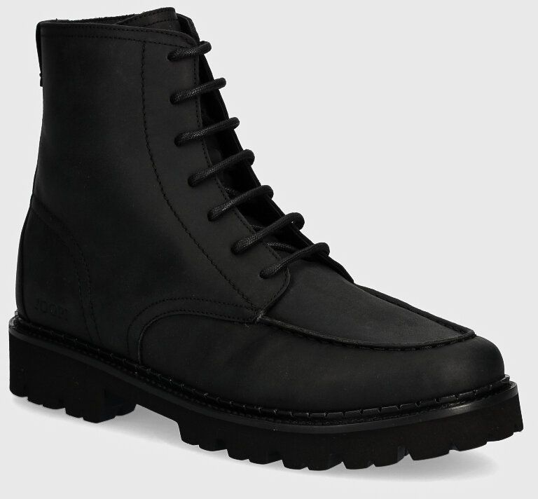 Nubukové topánky Joop! Loreto Hektor Boot čierna farba, 4140007673 900