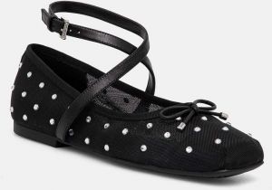 Baleríny MICHAEL Michael Kors Collette čierna farba, 40T4CTFP1D 001