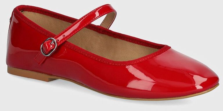 Baleríny Steve Madden Vinetta červená farba, SM11003146