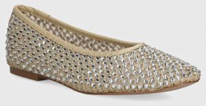 Baleríny Steve Madden Marli strieborná farba, SM11003249