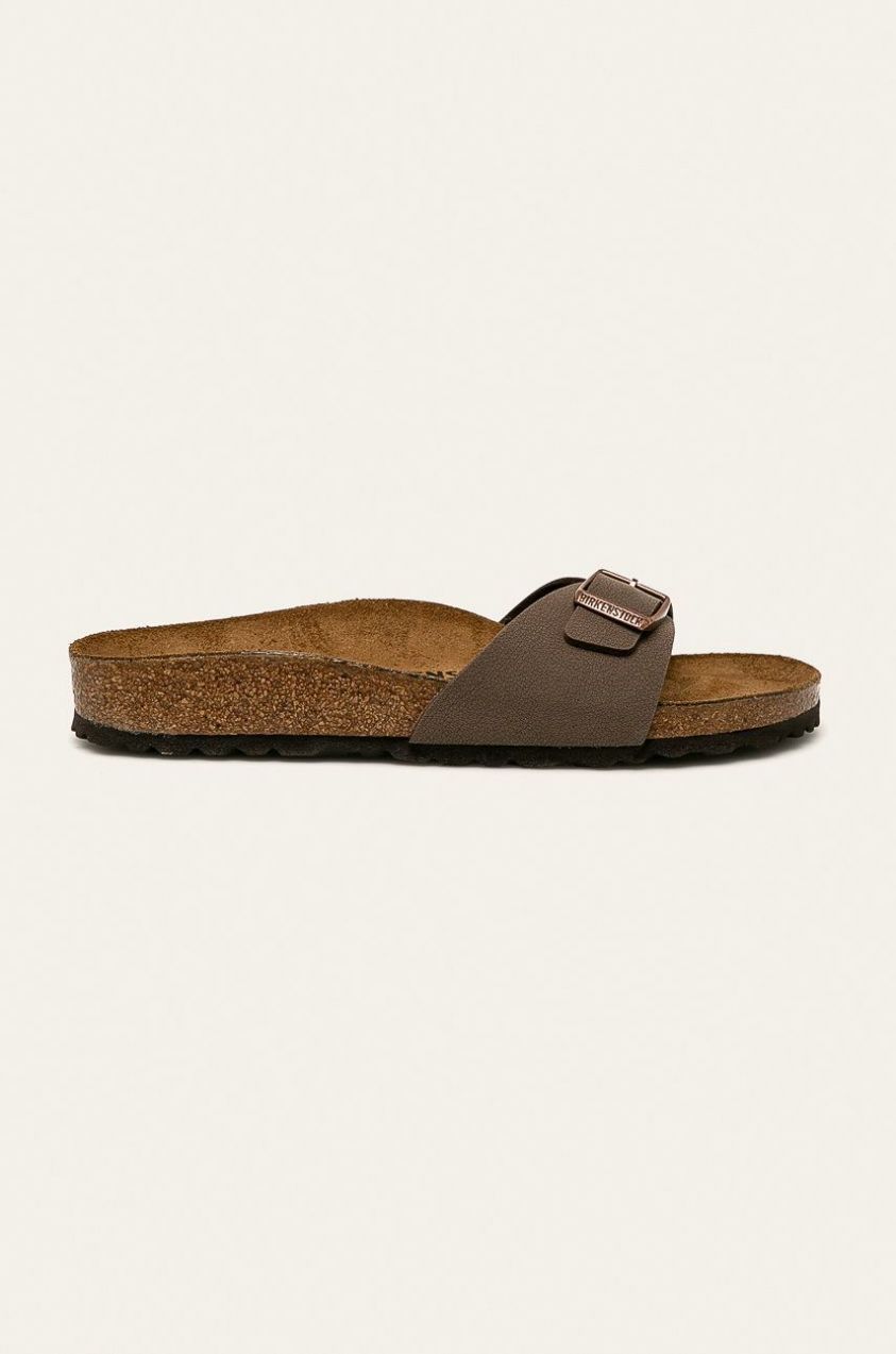 Šľapky Birkenstock Madrid dámske, hnedá farba, 40093