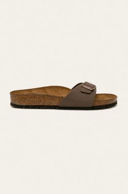 Šľapky Birkenstock Madrid dámske, hnedá farba, 40093