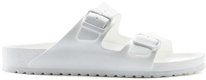 Šľapky Birkenstock Arizona Eva dámske, biela farba, 129443