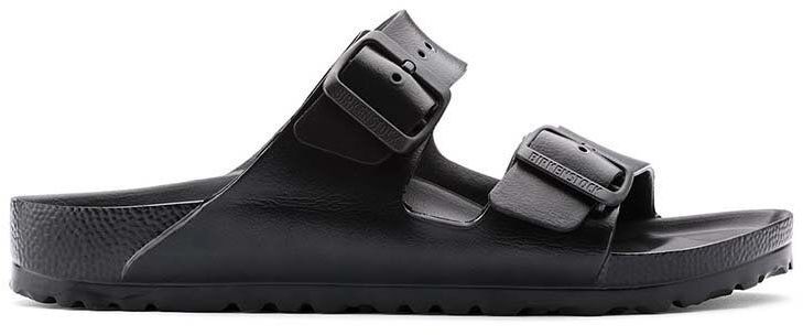 Šľapky Birkenstock Arizona Eva dámske, čierna farba, 129423