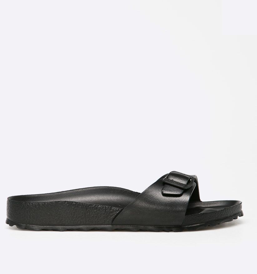 Šľapky Birkenstock Madrid Eva dámske, čierna farba, 128163