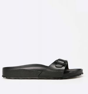 Šľapky Birkenstock Madrid Eva dámske, čierna farba, 128163