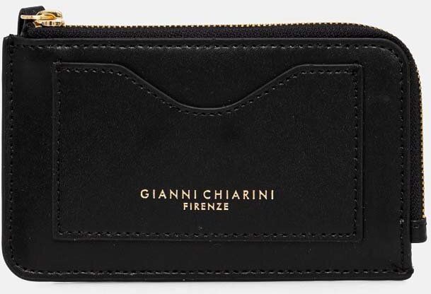 Kožená peňaženka Gianni Chiarini dámska, čierna farba, PF W-5085 PRCKLUX