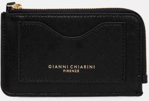 Kožená peňaženka Gianni Chiarini dámska, čierna farba, PF W-5085 PRCKLUX