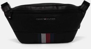 Malá taška Tommy Hilfiger čierna farba, AM0AM12673