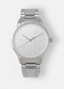 Hodinky Calvin Klein pánske, strieborná farba, 25200342