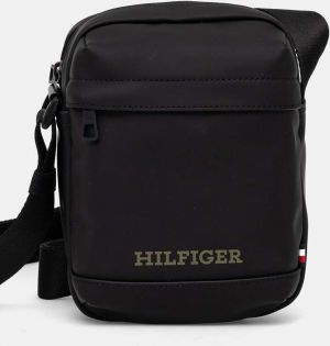 Malá taška Tommy Hilfiger čierna farba, AM0AM12604