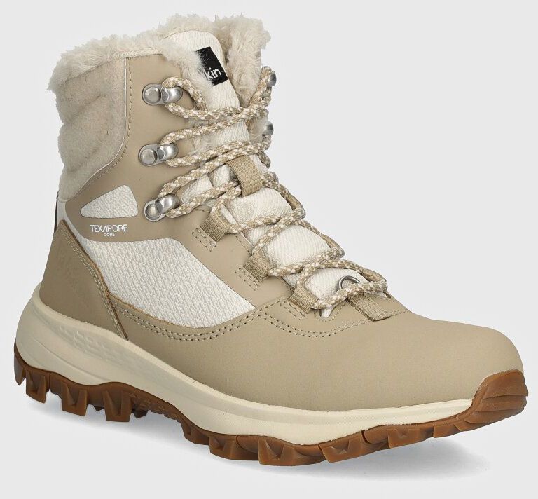 Snehule Jack Wolfskin Everquest béžová farba, 4053591