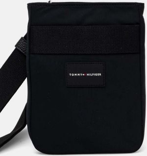 Malá taška Tommy Hilfiger čierna farba, AM0AM12468