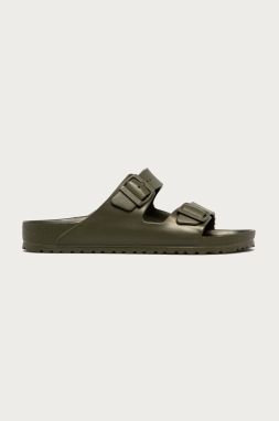 Šľapky Birkenstock Arizona Eva pánske, zelená farba, 1019094