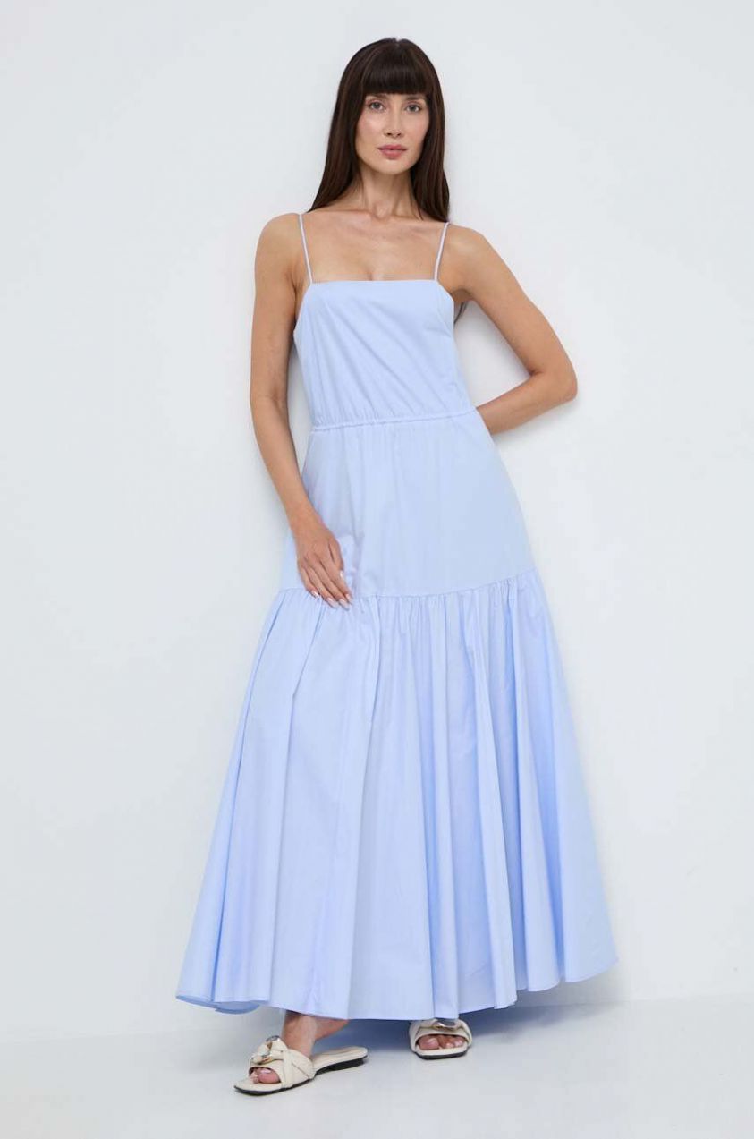 Bavlnené šaty Ivy Oak maxi,áčkový strih,IO117615