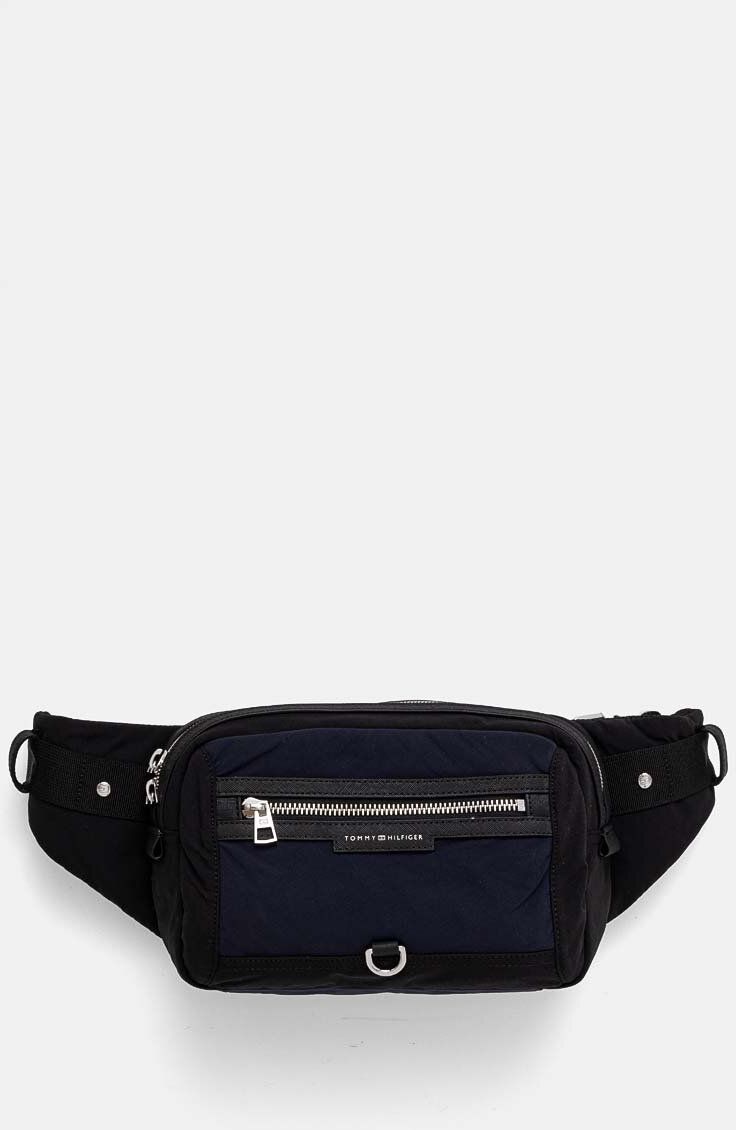 Ľadvinka Tommy Hilfiger tmavomodrá farba, AM0AM12501