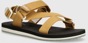 Sandále Jack Wolfskin Urban Entdeckung dámske, hnedá farba, 4056801