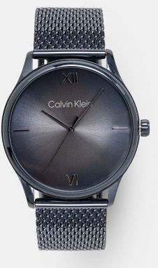 Hodinky Calvin Klein pánske, tmavomodrá farba, 25200451