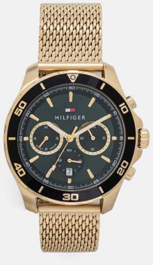 Hodinky Tommy Hilfiger pánske, zlatá farba, 1792093