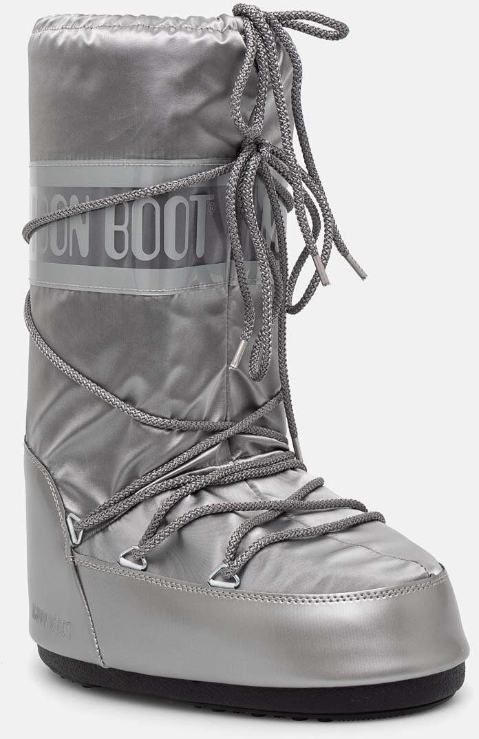 Snehule Moon Boot MB ICON GLANCE strieborná farba, 80D1401680 H001