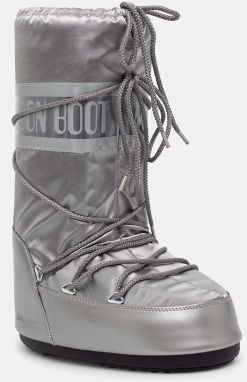 Snehule Moon Boot MB ICON GLANCE strieborná farba, 80D1401680 H001