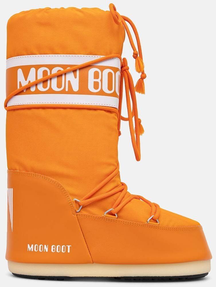 Snehule Moon Boot MB ICON NYLON oranžová farba, 80D1400440 C001