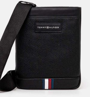 Malá taška Tommy Hilfiger čierna farba, AM0AM12708