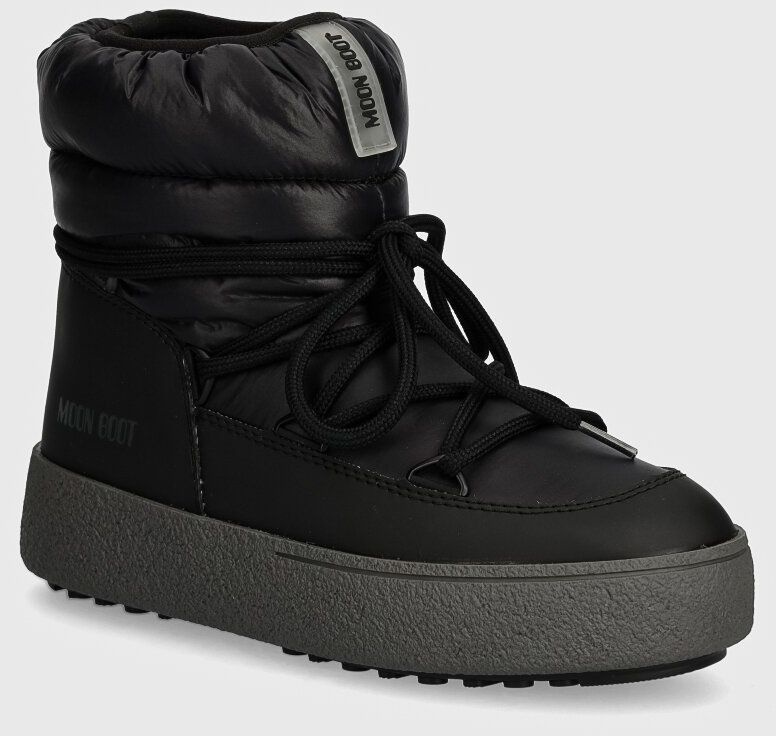 Snehule Moon Boot MB LTRACK LOW NYLON WP čierna farba, 80D2450080 N001