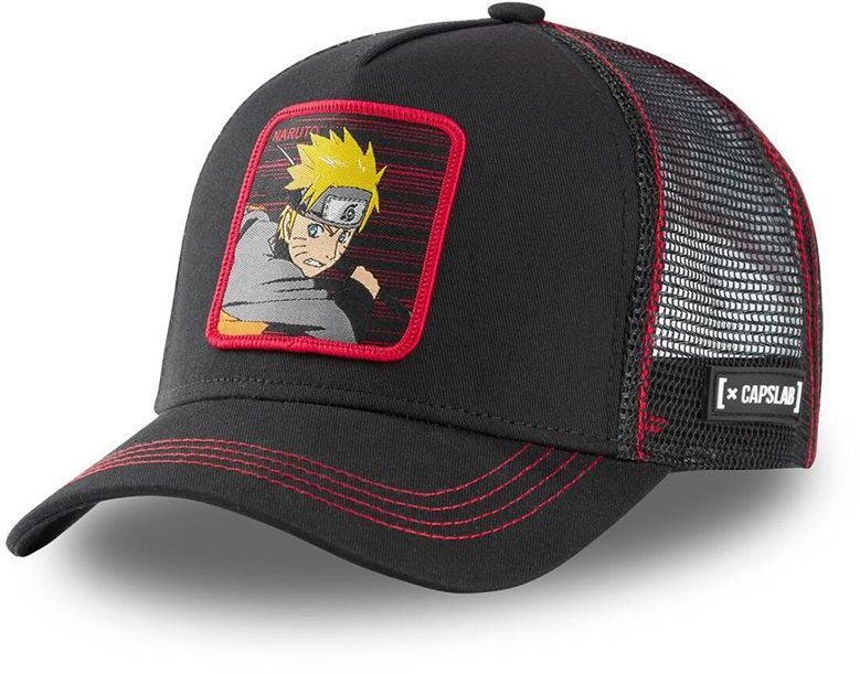 Šiltovka Capslab x Naruto čierna farba, s nášivkou, CL/NS/1/NAR2