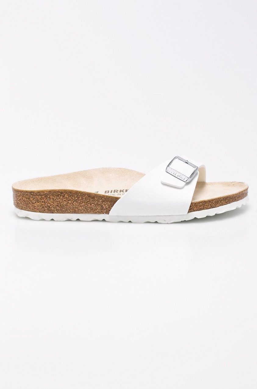 Šľapky Birkenstock Madrid dámske, biela farba, 40733