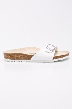 Šľapky Birkenstock Madrid dámske, biela farba, 40733
