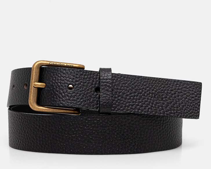 Opasok Calvin Klein Jeans pánsky, čierna farba, K50K512085
