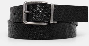Obojstranný opasok Calvin Klein Jeans pánsky, čierna farba, K50K512083