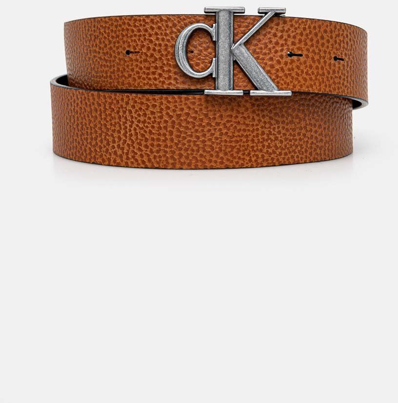 Obojstranný opasok Calvin Klein Jeans pánsky, čierna farba, K50K512084