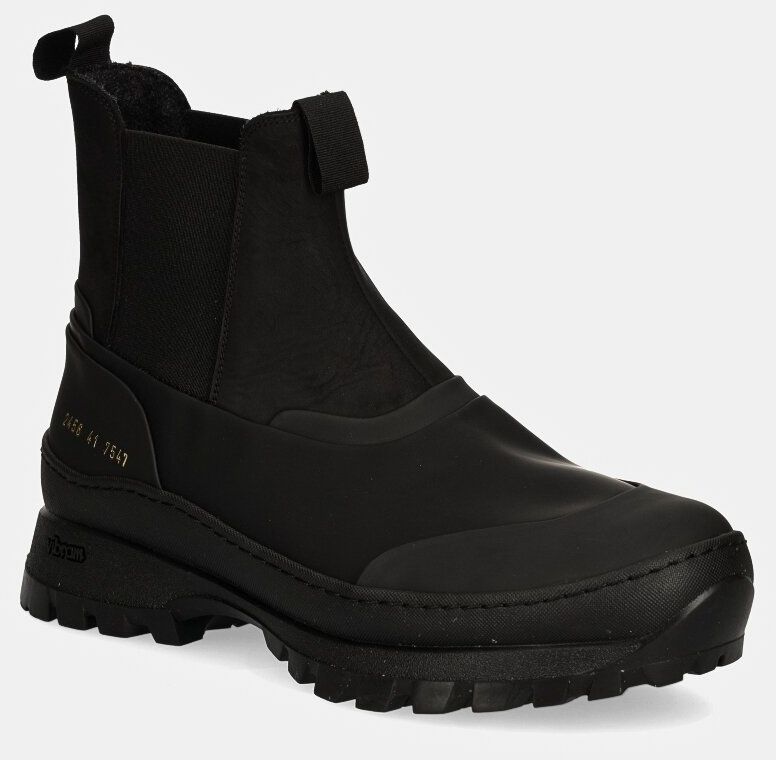 Topánky chelsea Common Projects Chelsea Hiker pánske, čierna farba, 2456