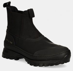 Topánky chelsea Common Projects Chelsea Hiker pánske, čierna farba, 2456