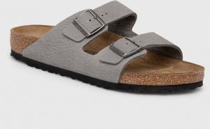 Nubukové šľapky Birkenstock Arizona šedá farba, 1020752
