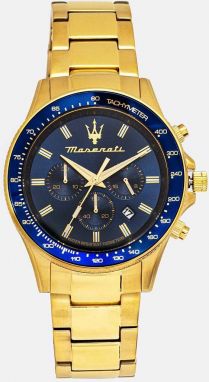 Hodinky Maserati pánske, zlatá farba, R8873640008