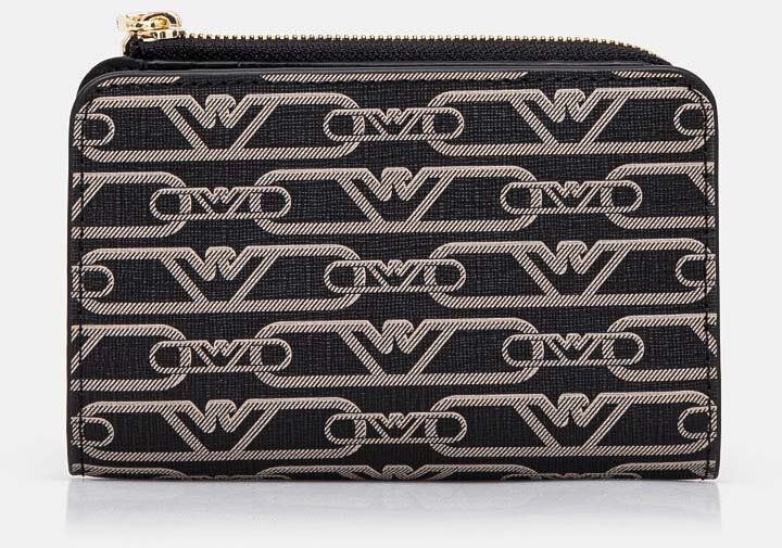 Peňaženka Emporio Armani dámska, čierna farba, EW000369 AF11951