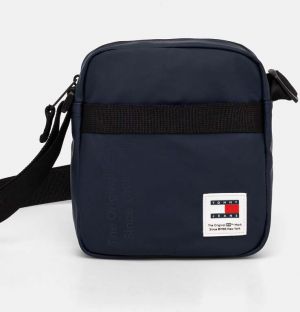 Malá taška Tommy Jeans tmavomodrá farba, AM0AM12994