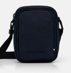 Malá taška Tommy Hilfiger tmavomodrá farba, AM0AM12688