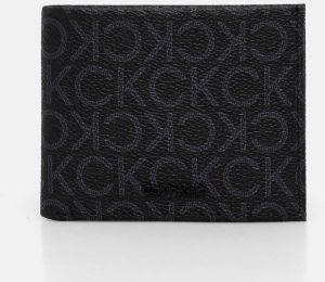 Peňaženka Calvin Klein pánska, čierna farba, K50K512297