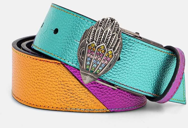 Obojstranný kožený opasok Kurt Geiger London dámsky, 480969109