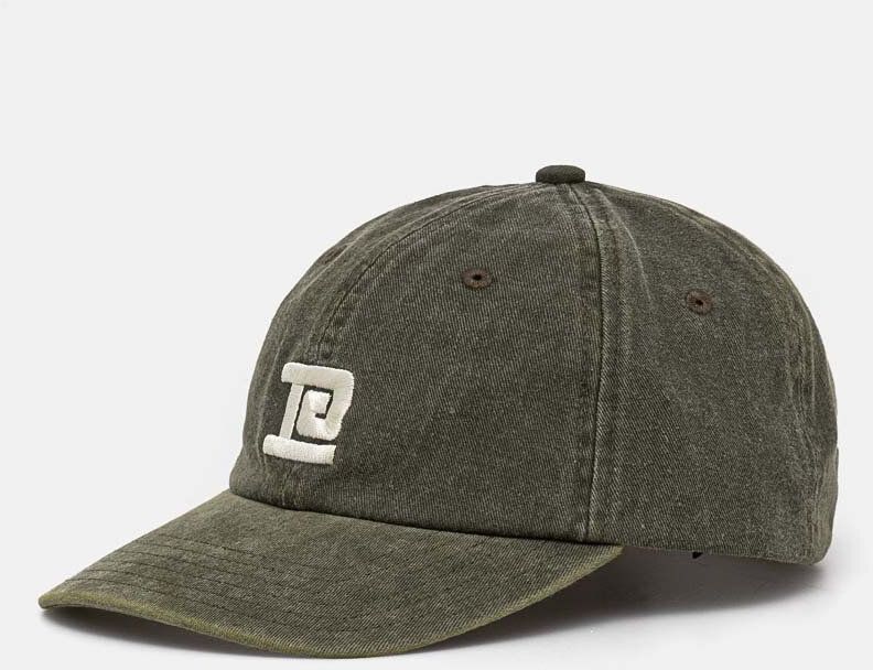 Bavlnená šiltovka P.E Nation Throwback Cap zelená farba, s nášivkou, 243A415